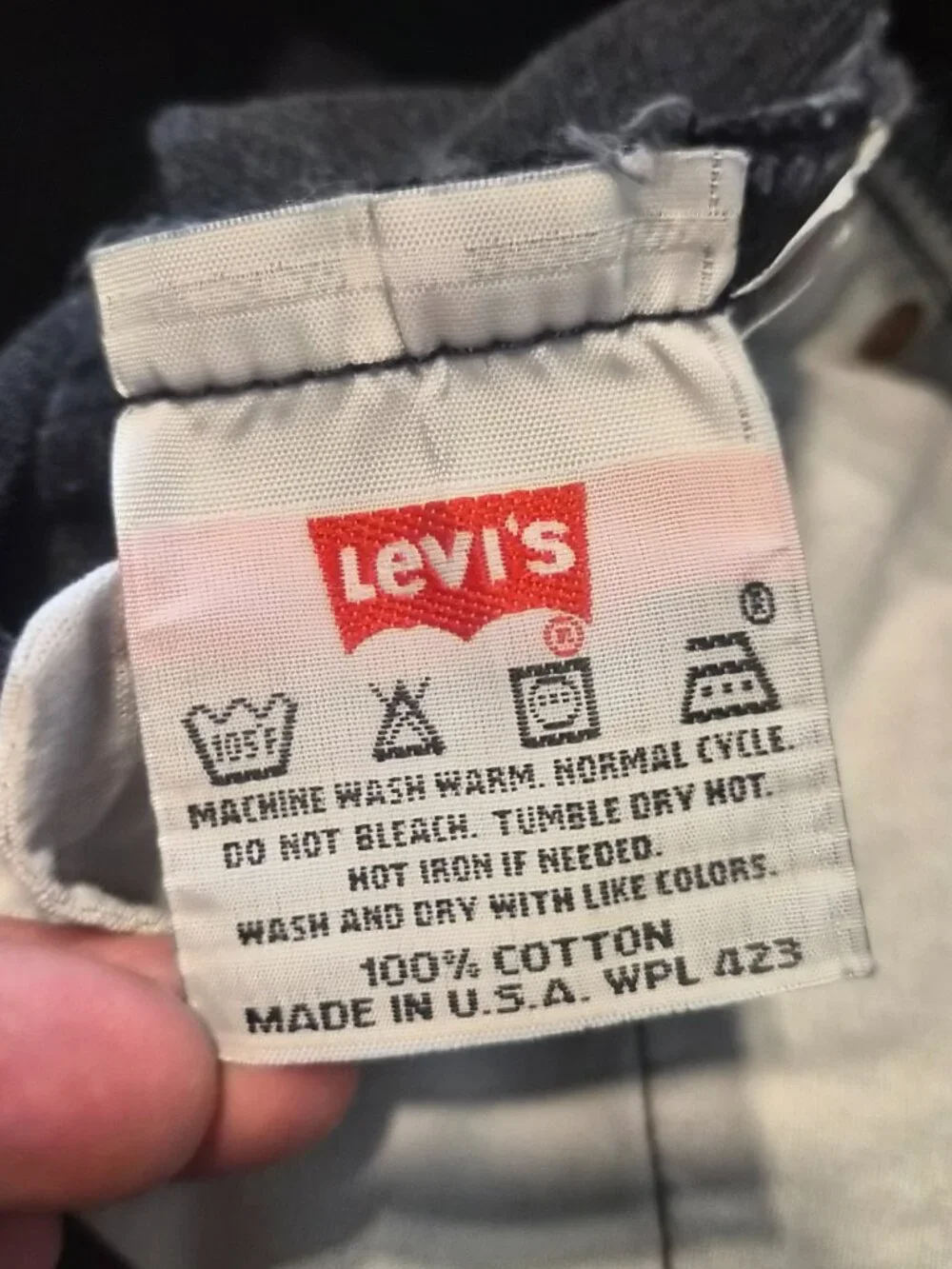 VTG Levis Jeans Mens 34X32 Fits 32x32 501XX Shrink To Fit Fade Made in USA G713